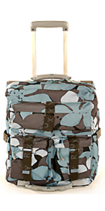 Sac de voyage Roxy QMWBA221, 2 roulettes, mod�le cabine 55 cm.