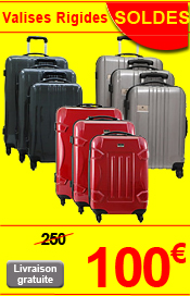 Lot Valises Rigides 100 euros