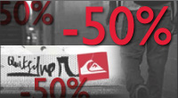 Promotions - 50 % Sac de voyage Quiksilver
