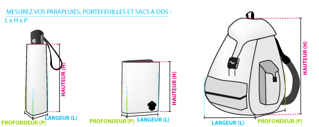 mesure sac à dos - pas cher - discount